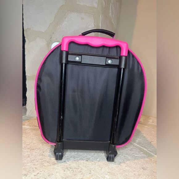 Disney Minnie Mouse round collapsible wheeled pilot case rolling luggage - Picture 6 of 9